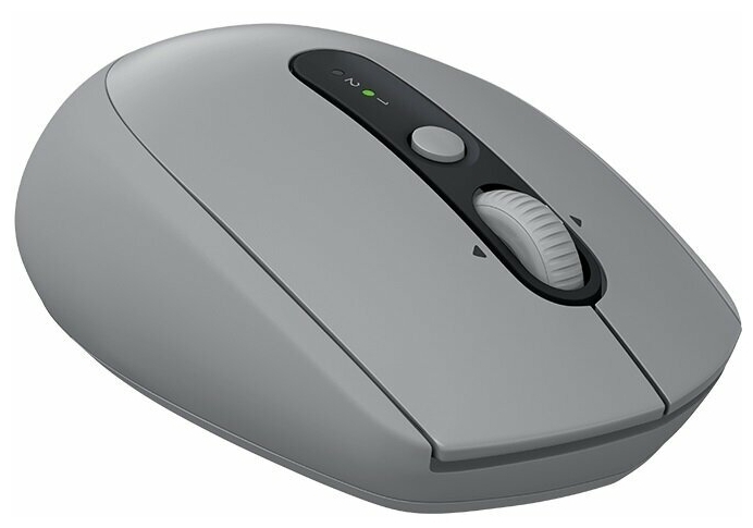 Фотография LOGITECH Wireless Mouse M590 Multi-Device Silent - MID GREY TONAL - BT - EMEA - CLAMSHELL
