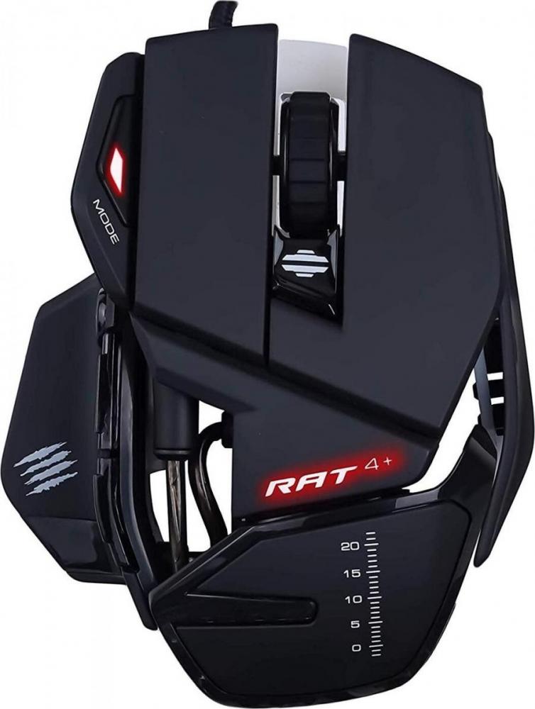 Фотография Мышь Mad Catz R.A.T. 4+ Optical 7200 dpi USB Black