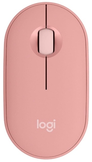 Мышь LOGITECH M350S Pebble 2 Tonal Rose Dongless (910-007014)