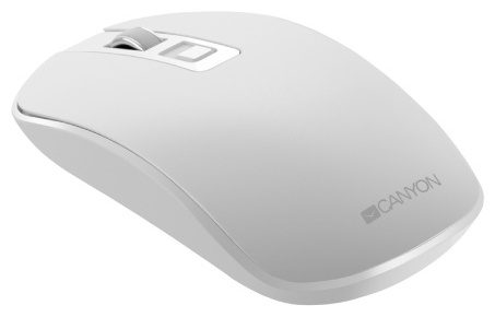 Картинка Мышь CANYON MW-18 Pearl-White (CNS-CMSW18PW)