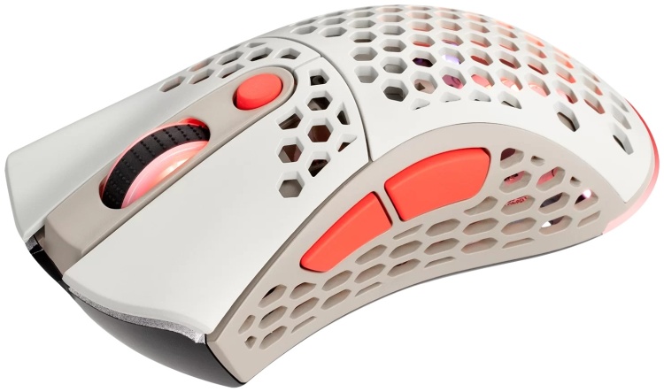 Фото Мышь 2E GAMING HyperSpeed Pro WL RGB Retro White (2E-MGHSPR-WL-WT)
