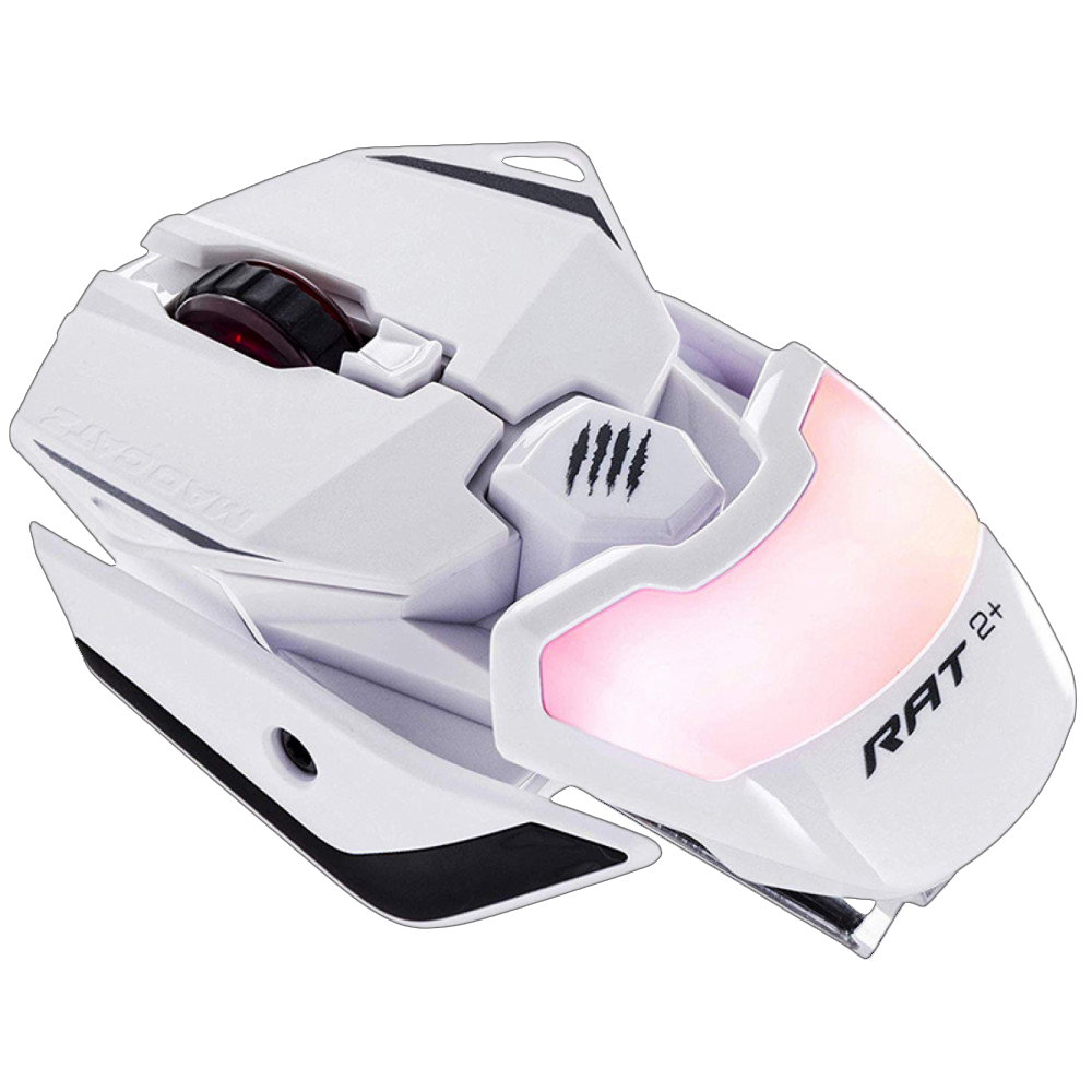 Мышь Mad Catz R.A.T. 2+ USB Optical 5000 dpi White