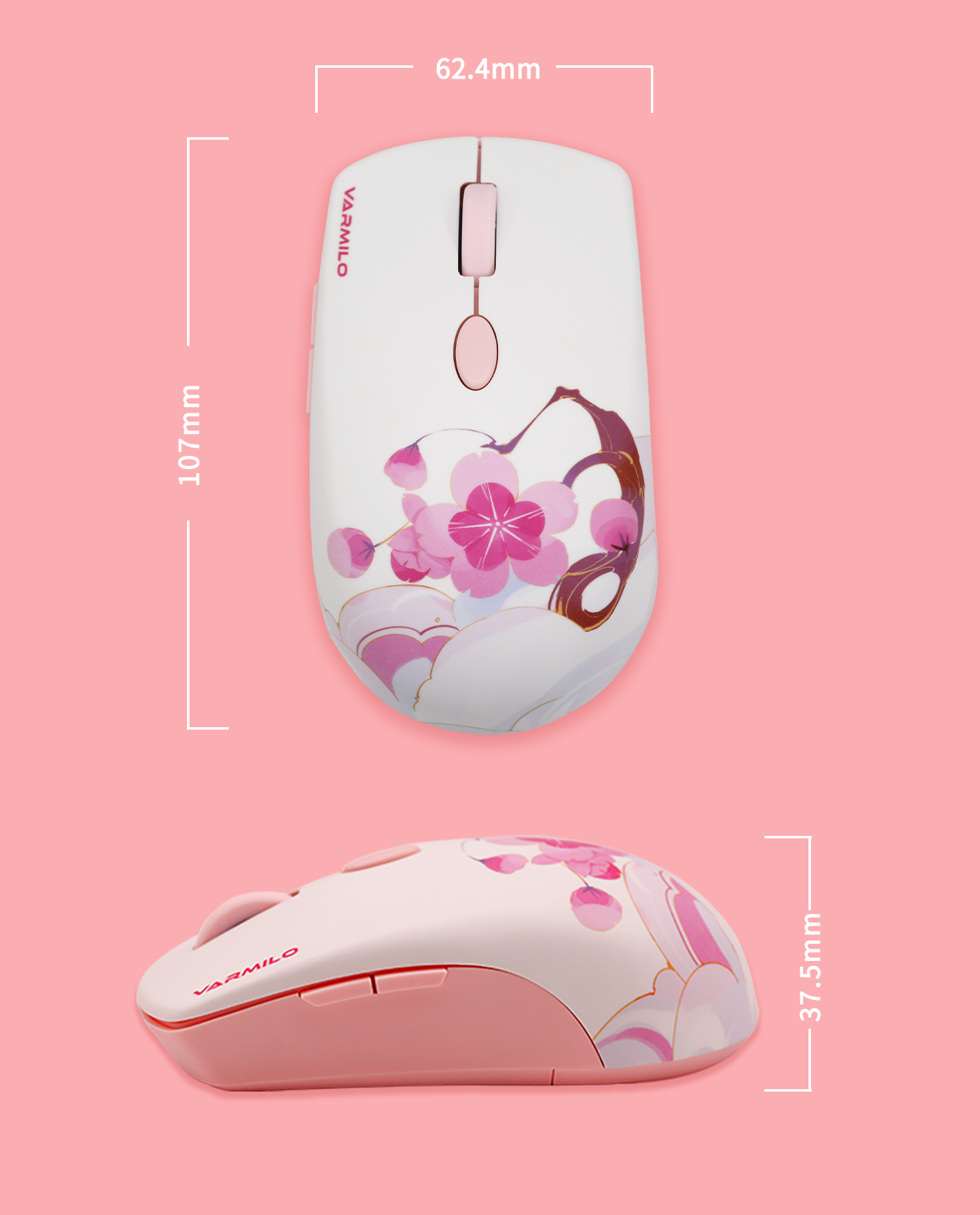 Фотография Мышь VARMILO Sakura VM01-V2-01/X