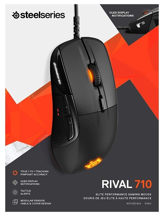 Картинка Мышь STEELSERIES Rival 710 62334