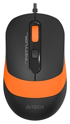 Мышь A4tech FM-10-ORANGE Fstyler