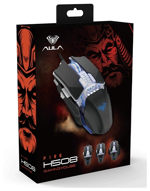 Мышь AULA H508 Gaming Optical Black Казахстан