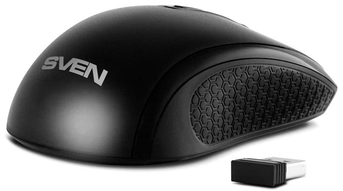 Картинка Мышь SVEN RX-220W Black