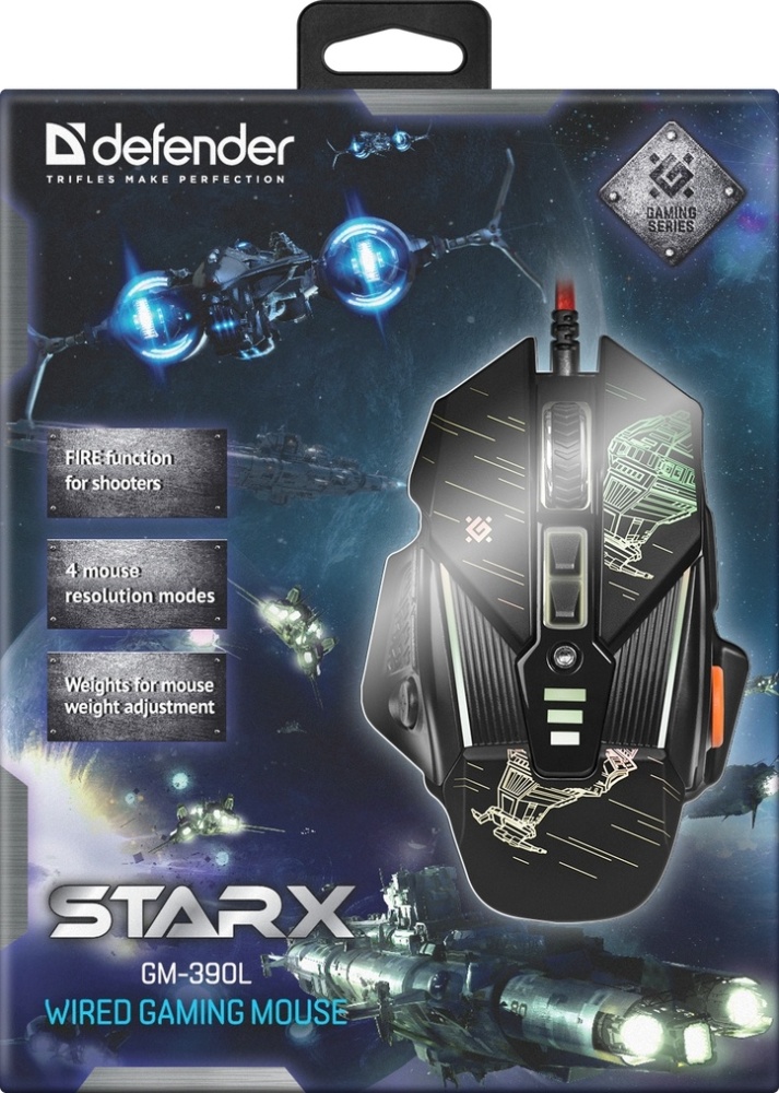 Купить Мышь DEFENDER sTarx GM-390L