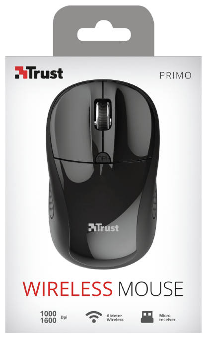 Купить Мышь TRUST Primo Black