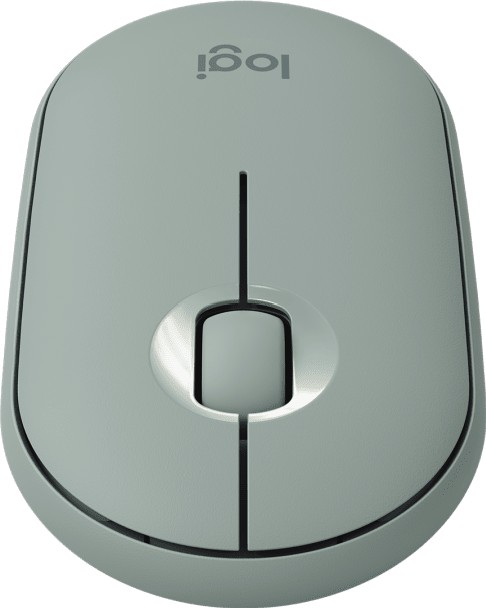 Фотография Мышь LOGITECH M350 Pebble Green (910-005720)