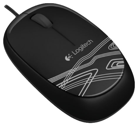 Фото Мышь LOGITECH M105 (910-002944) Black-White