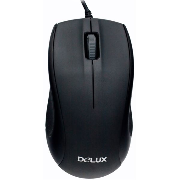 Мышь DELUX DLM-375OUB Black