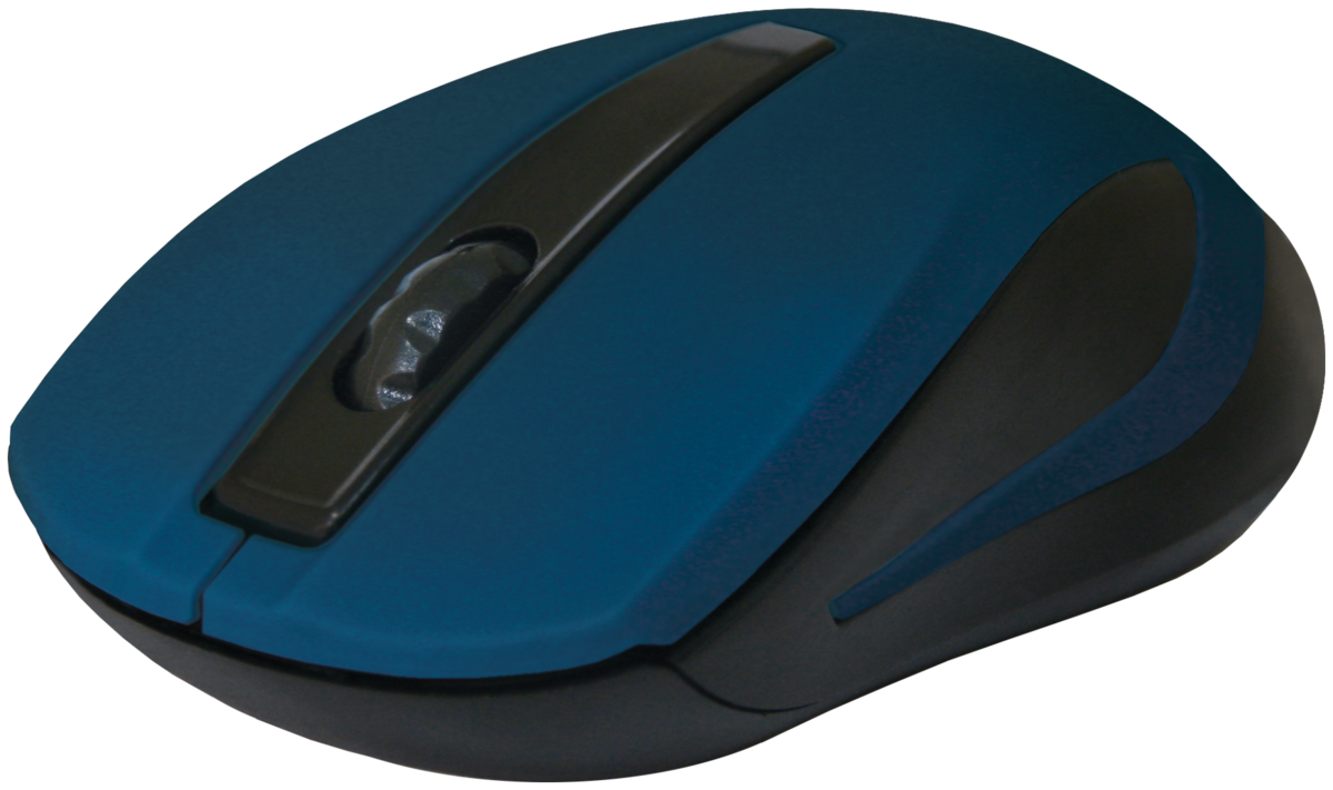 Цена Мышь беспроводная DEFENDER MM-605 синий,3 кнопки,1200dpi