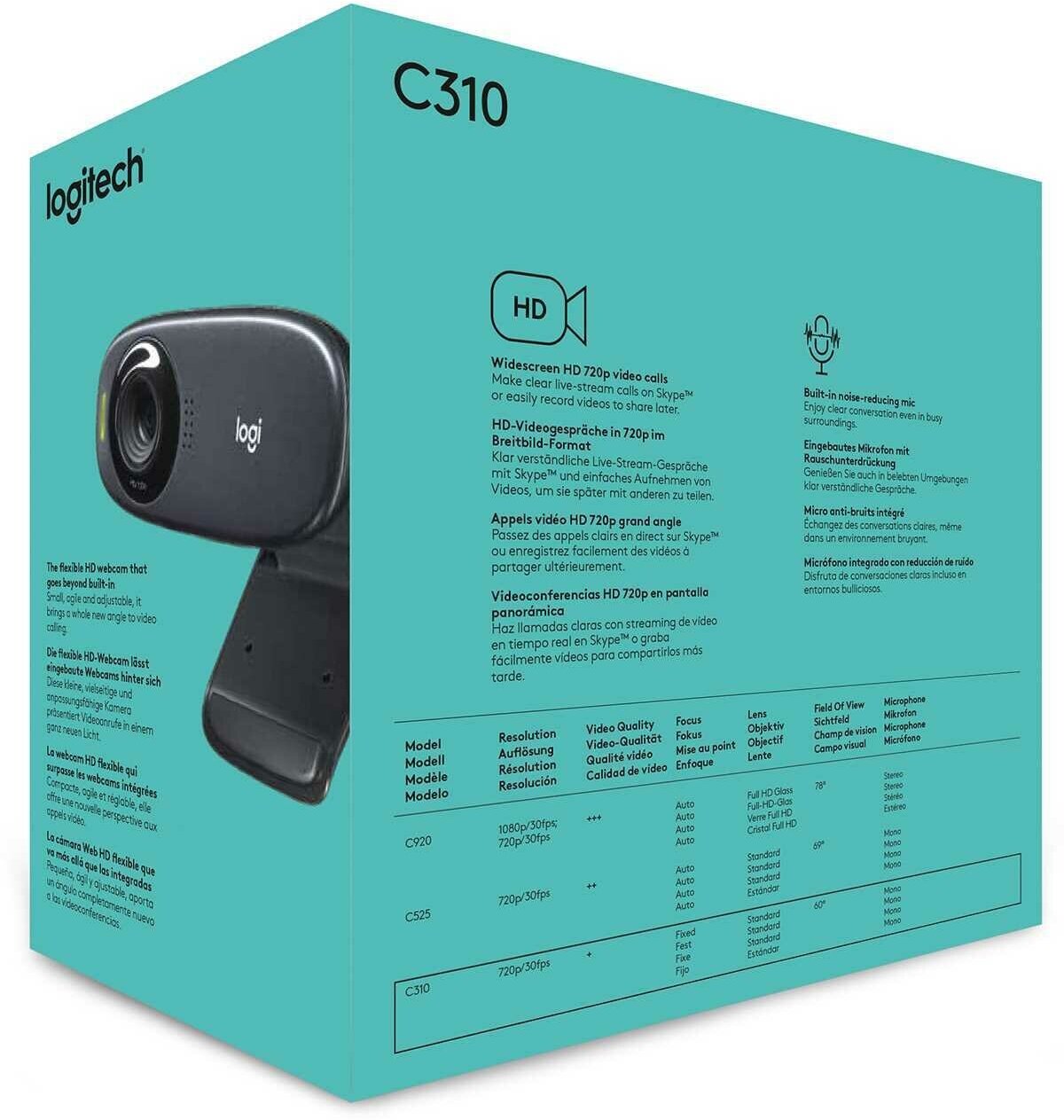 Цена Веб-камера LOGITECH C310 HD