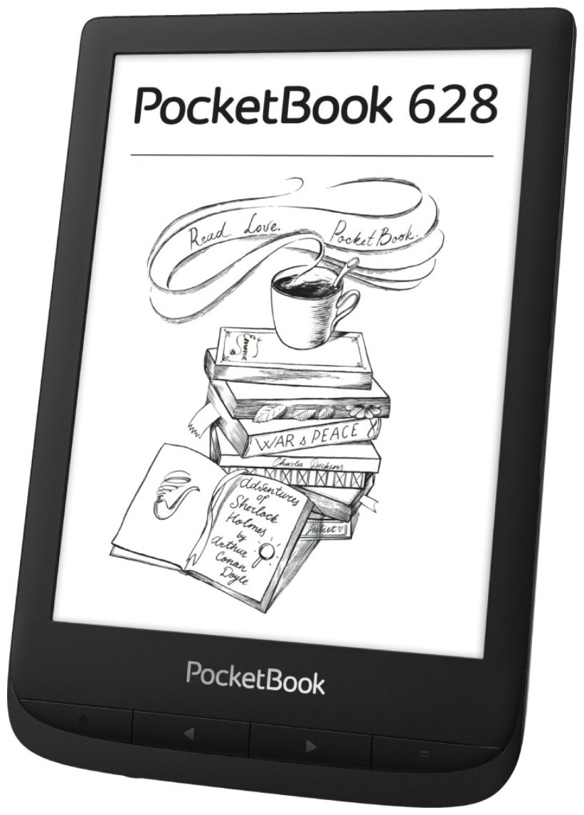 Картинка Электронная книга PocketBook PB628-P-CIS Black