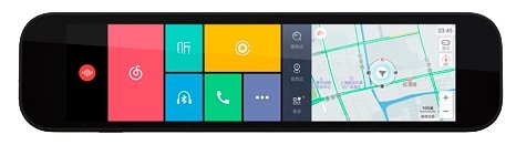 Bидеорегистратор XIAOMI 70 Steps Smart Rearview Mirror Black