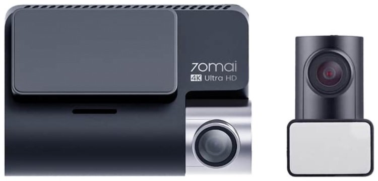Фото Видеорегистратор 70mai Dash Cam 4K (A800S) + Rear Camera Kit