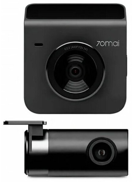 Фото Видеорегистратор 70mai Dash Cam Grey (A400) + Rear Camera Kit Grey