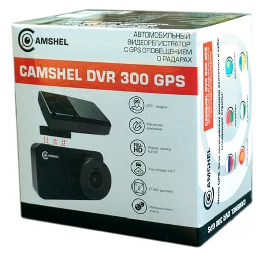 Фотография Видеорегистратор CAMSHEL DVR 300 GPS