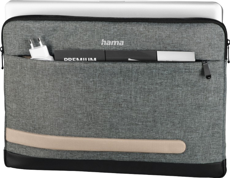 Фото Чехол для ноутбука HAMA Terra 00196603 up to 15.6" Grey