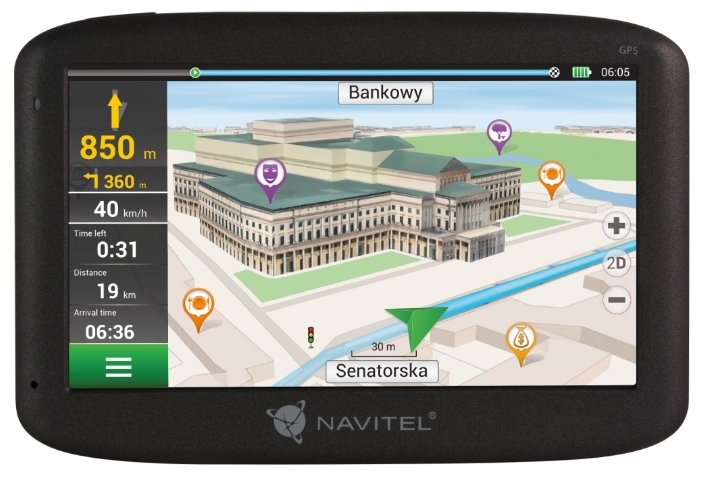 Навигатор NAVITEL MS600