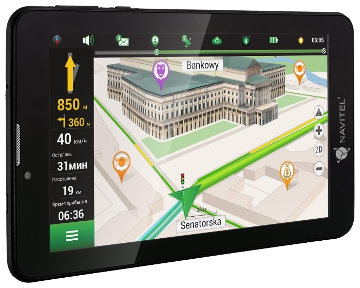 Фото Планшетный навигатор NAVITEL T707 3G