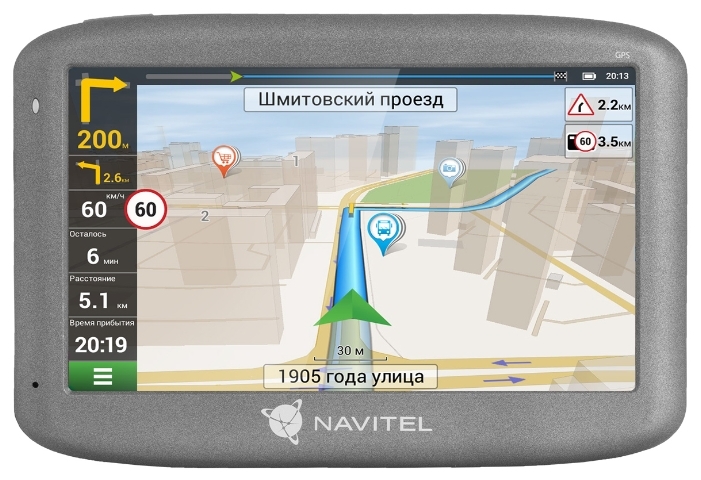 Навигатор NAVITEL Е505 MAGNETIC