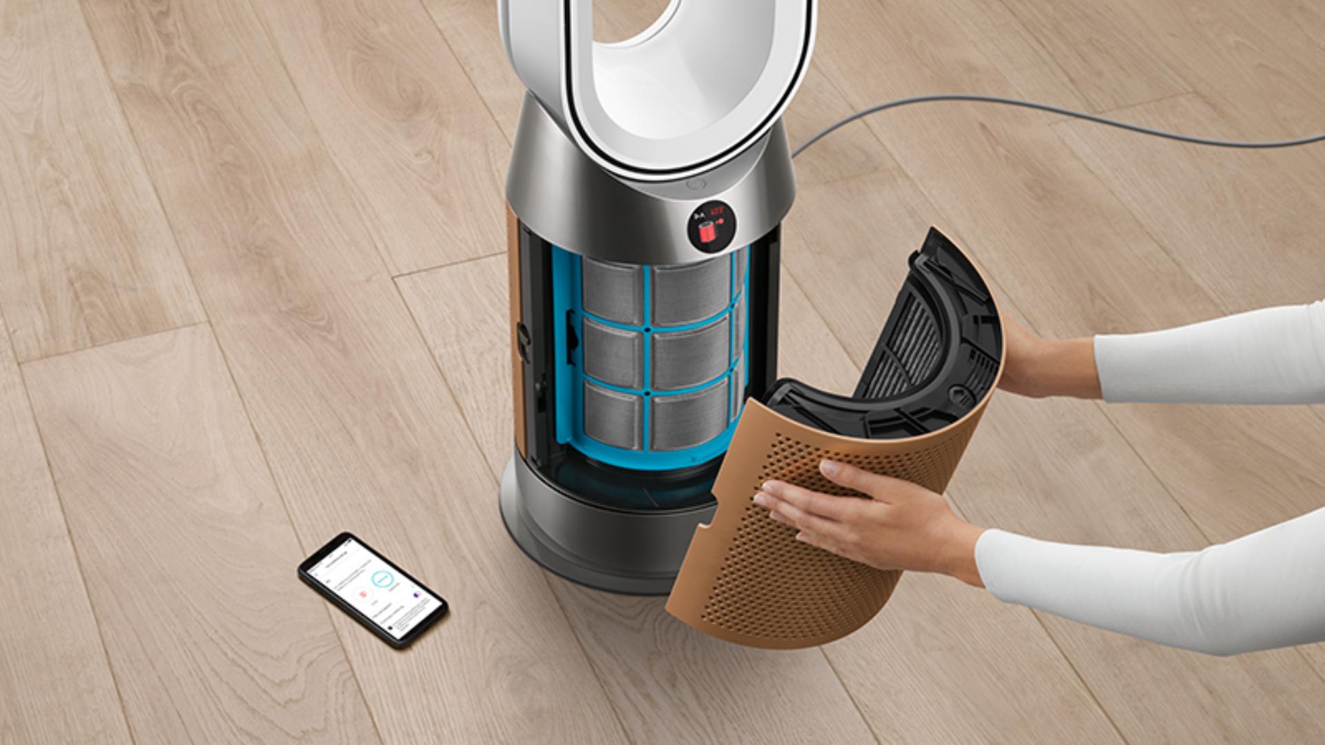 Купить Очиститель воздуха DYSON HP09 White-Gold