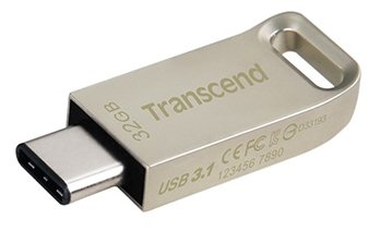 Фото USB накопитель TRANSCEND TS32GJF850S type C металл