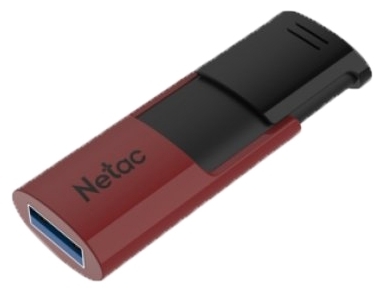 Фотография USB накопитель NETAC U182/16GB Black-Red