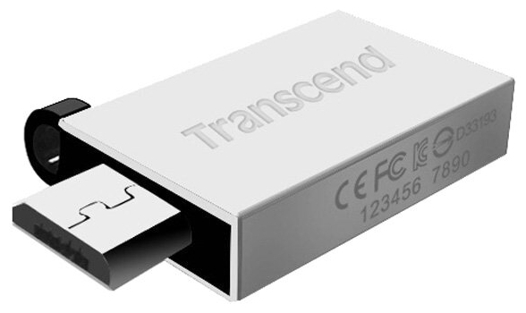 Фото USB накопитель TRANSCEND TS16GJF380S серебро