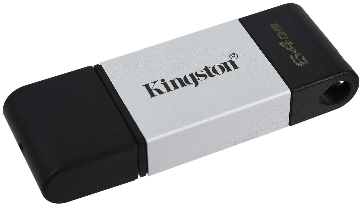Фото USB накопитель KINGSTON DT80/64GB металл