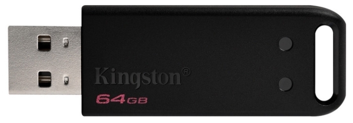 Фото USB накопитель KINGSTON DT20/64GB Black