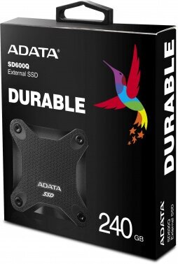 USB накопитель ADATA SD600Q 240Gb ASD600Q-240GU31-CBK Казахстан