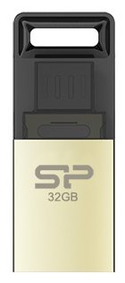 Фото USB накопитель SILICON POWER Mobile X10 16GB OTG Champagne