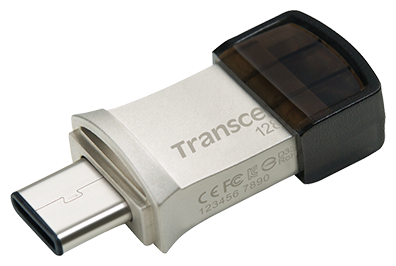 Фотография USB накопитель TRANSCEND TS128GJF890S метал