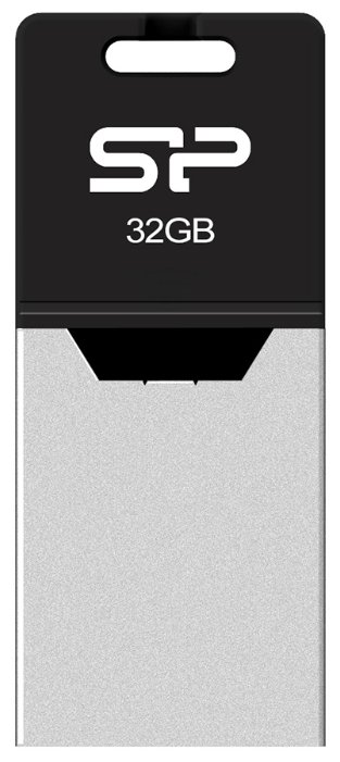 USB накопитель SILICON POWER Mobile X20 32GB OTG Black