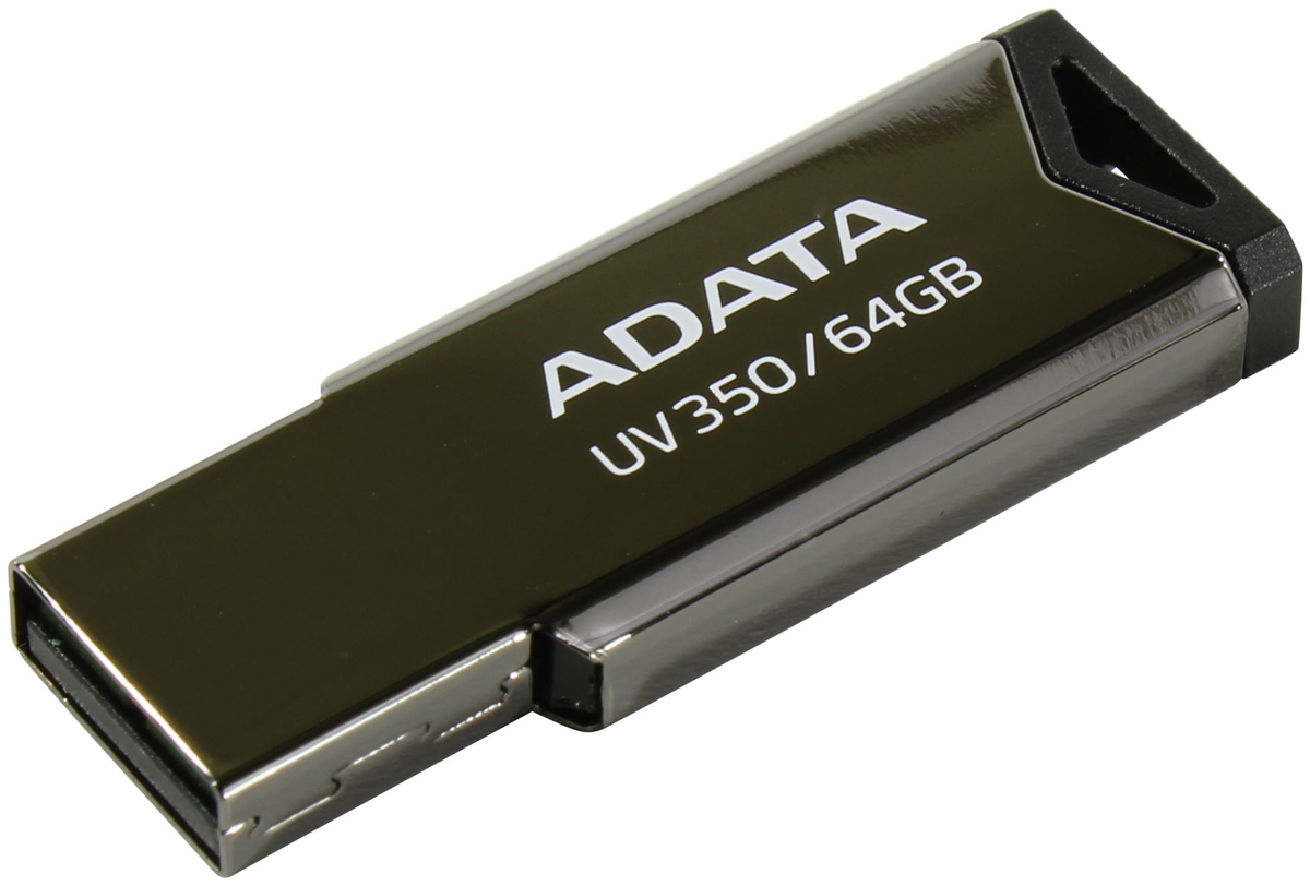 Фото USB накопитель ADATA DashDrive UFD 3.2 64Gb AUV350-64G-RBK