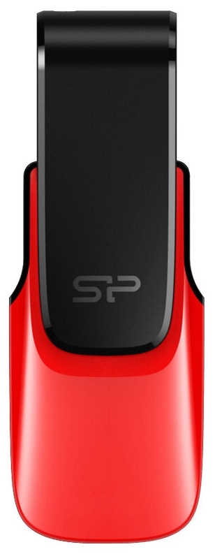 USB накопитель SILICON POWER Ultima U31 SP064GBUF2U31V1R USB 2.0 Black-Red