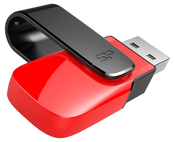 Фото USB накопитель SILICON POWER Ultima U31 SP064GBUF2U31V1R USB 2.0 Black-Red