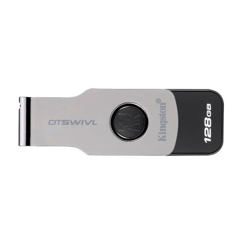 Фото USB накопитель KINGSTON DTSWIVL/128Gb USB 3.0 Metal