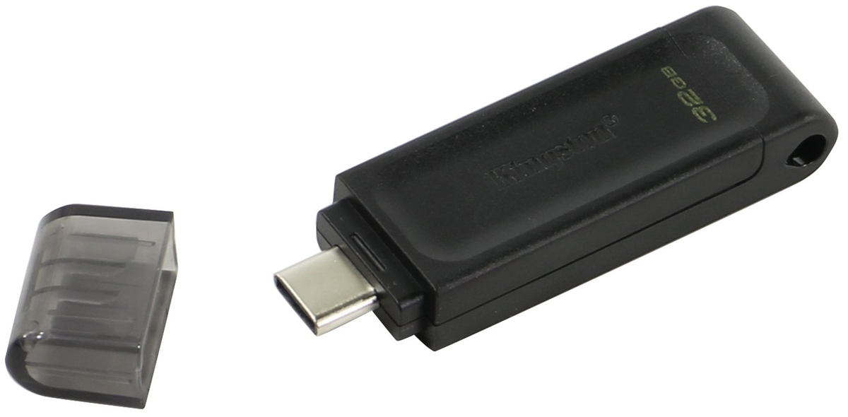 Фотография USB накопитель KINGSTON DT70/32GB Black