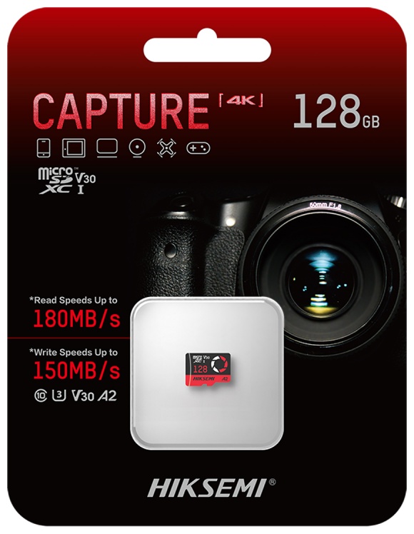 Фото Карта памяти HIKVISION (HIKSEMI) HS-TF-E3/128G
