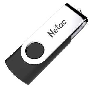 Фотография USB накопитель NETAC U505/256Gb Black-Silver