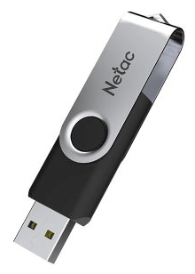Купить USB накопитель NETAC U505/256Gb Black-Silver