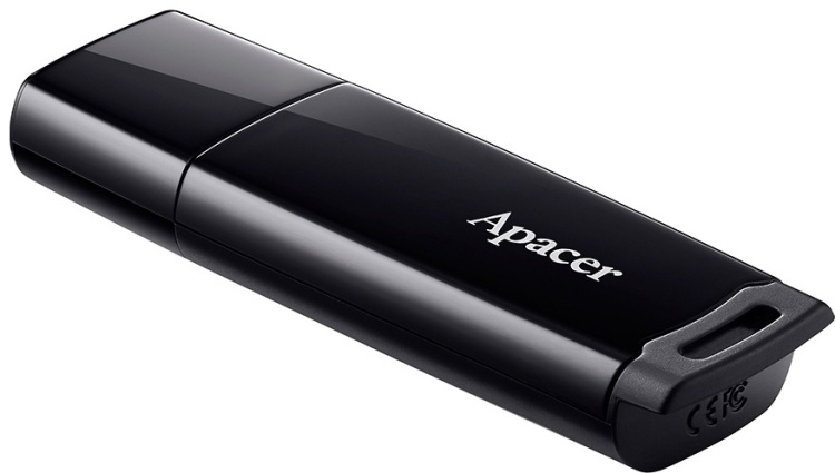 Фото USB накопитель APACER AH336 64GB черный (AP64GAH336B-1)