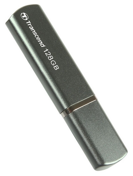 Фотография USB накопитель TRANSCEND TS128GJF910 темно-зеленый