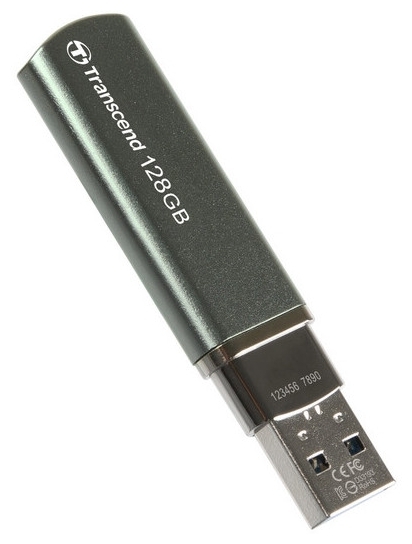 Картинка USB накопитель TRANSCEND TS128GJF910 темно-зеленый