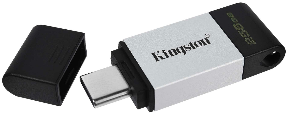 Картинка USB накопитель KINGSTON DT80/256Gb металл