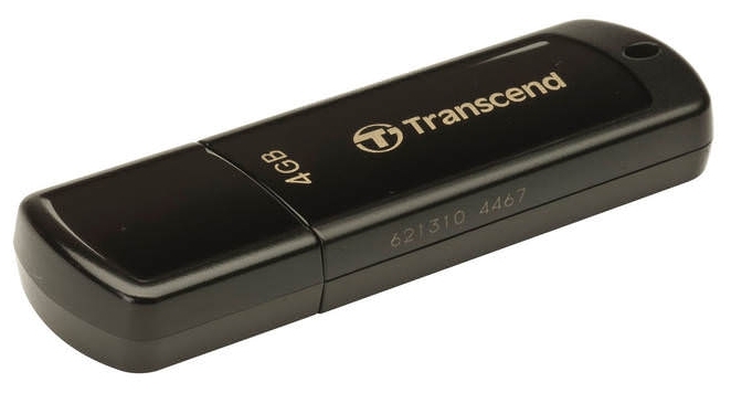 Фото USB накопитель TRANSCEND TS4GJF350 Black